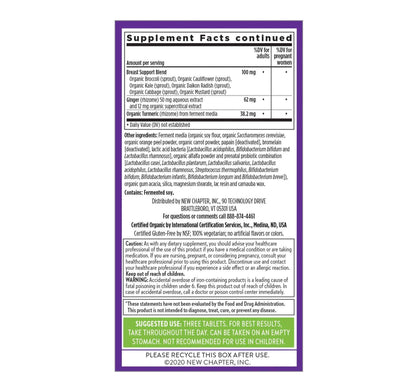 Multivitamínico prenatal New Chapter paquete de 2 frascos