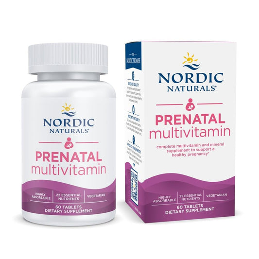Multivitamínico prenatal Nordic Naturals para mujeres embarazadas