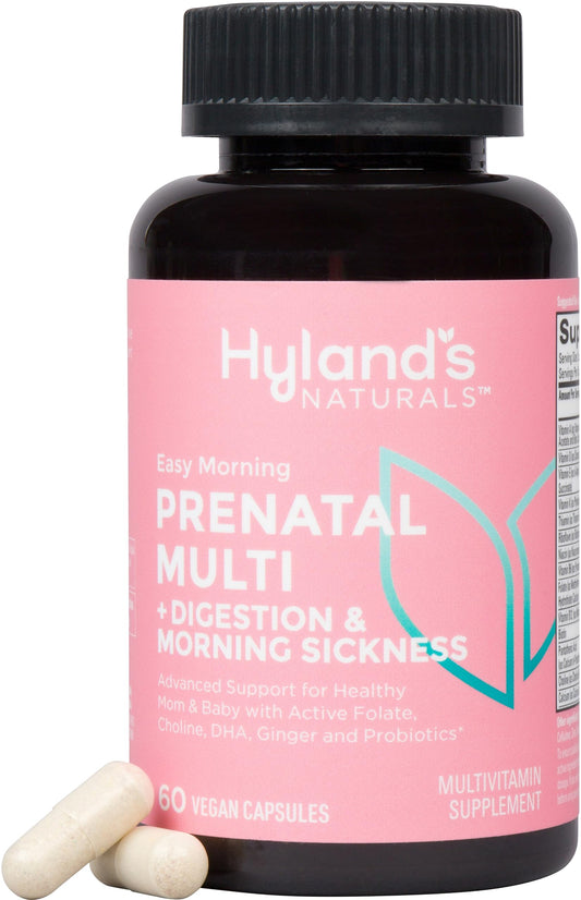 Multivitamínico prenatal vegano Hyland's Easy Morning