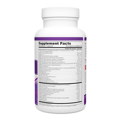 Multivitamínico prenatal Wellness Resources cápsulas detalle
