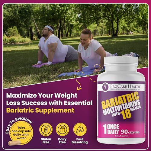 Multivitamínico ProCare cápsulas fáciles de tragar para bariátrica