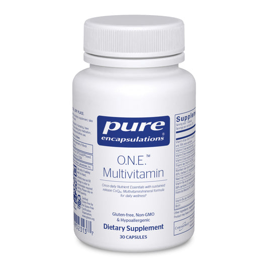 Botella de multivitamínico Pure Encapsulations O.N.E.