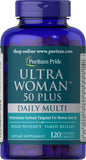 Frasco de multivitamínico Puritan's Pride Mujer 50 Plus