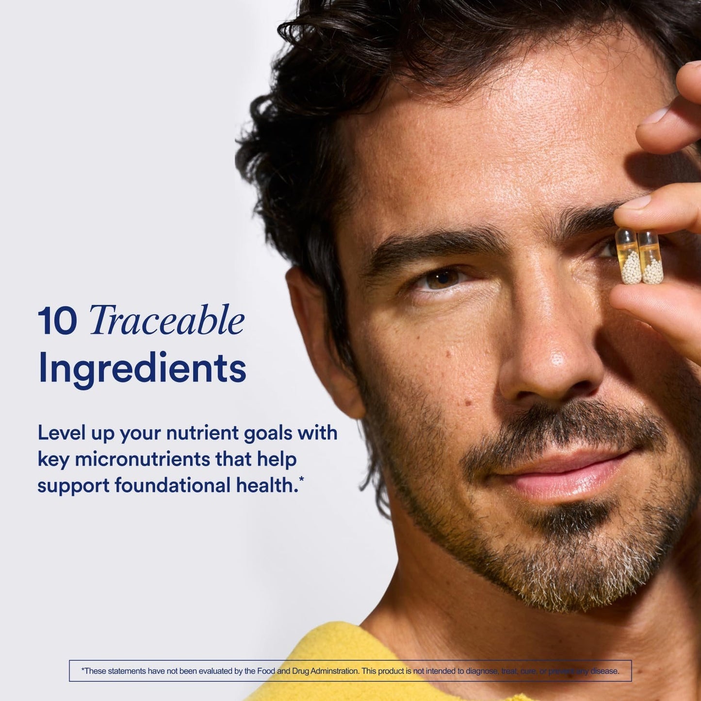 Multivitamínico Ritual para hombres con 10 ingredientes esenciales