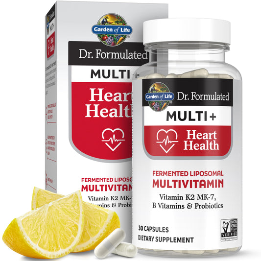 Multivitamínico Salud del Corazón con vitamina K2 y probióticos