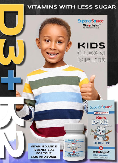 Multivitamínico Superior Source para niños salud ósea y sistema inmune