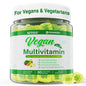 Frasco de multivitamínico vegano Neviss en vidrio