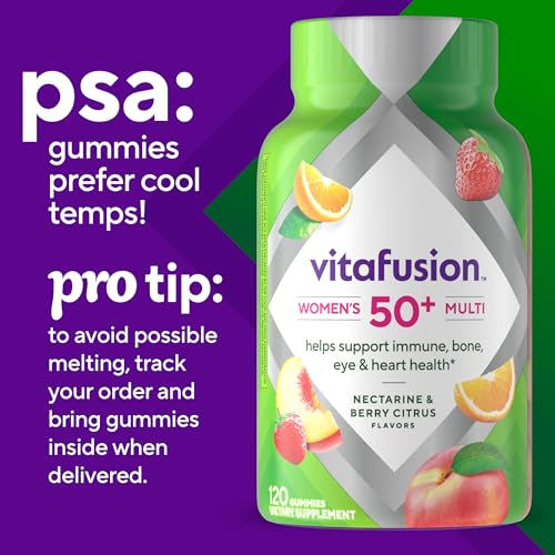 multivitamínico vitafusion cuidado de temperatura