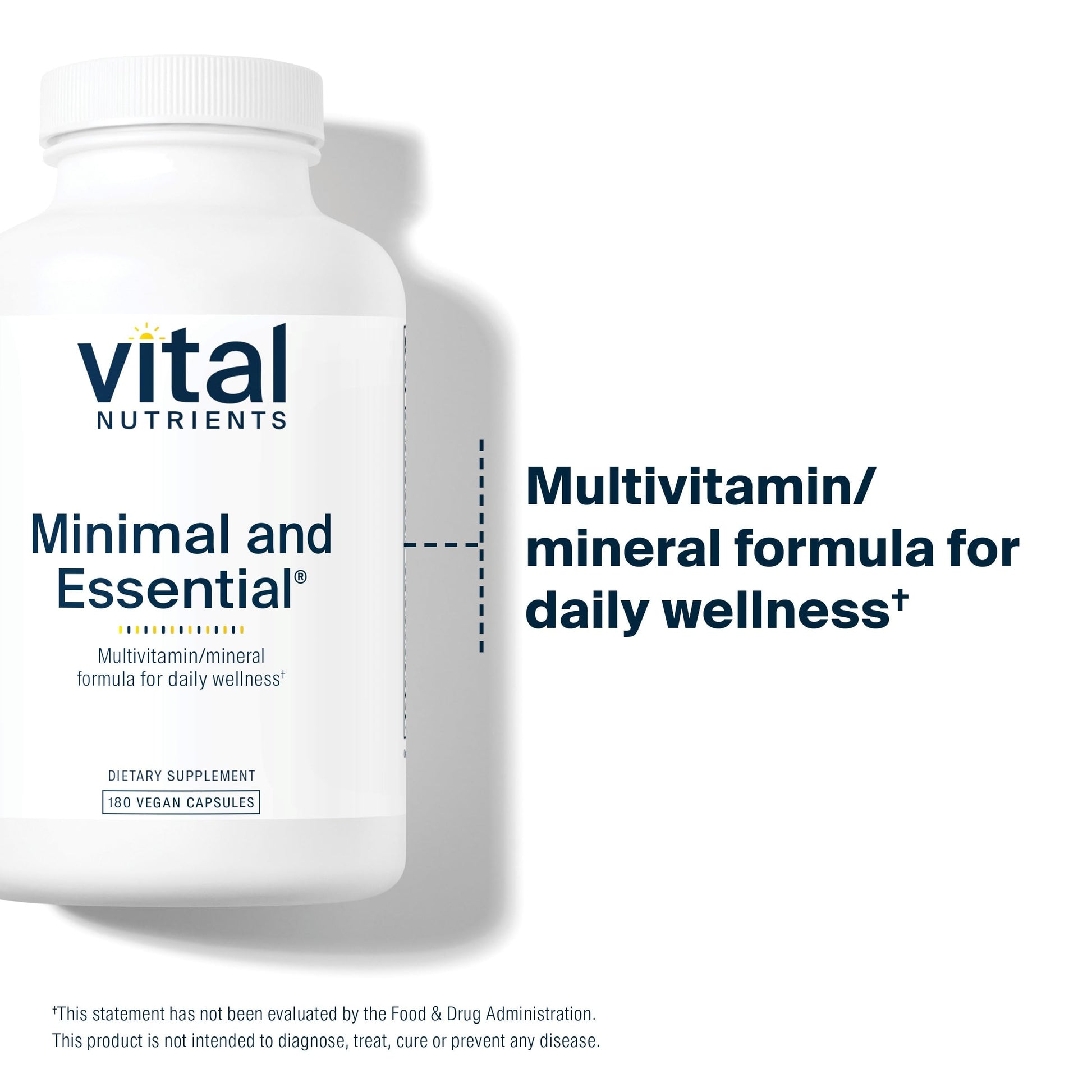 Multivitamínico Vital nutrientes fórmula diaria de bienestar