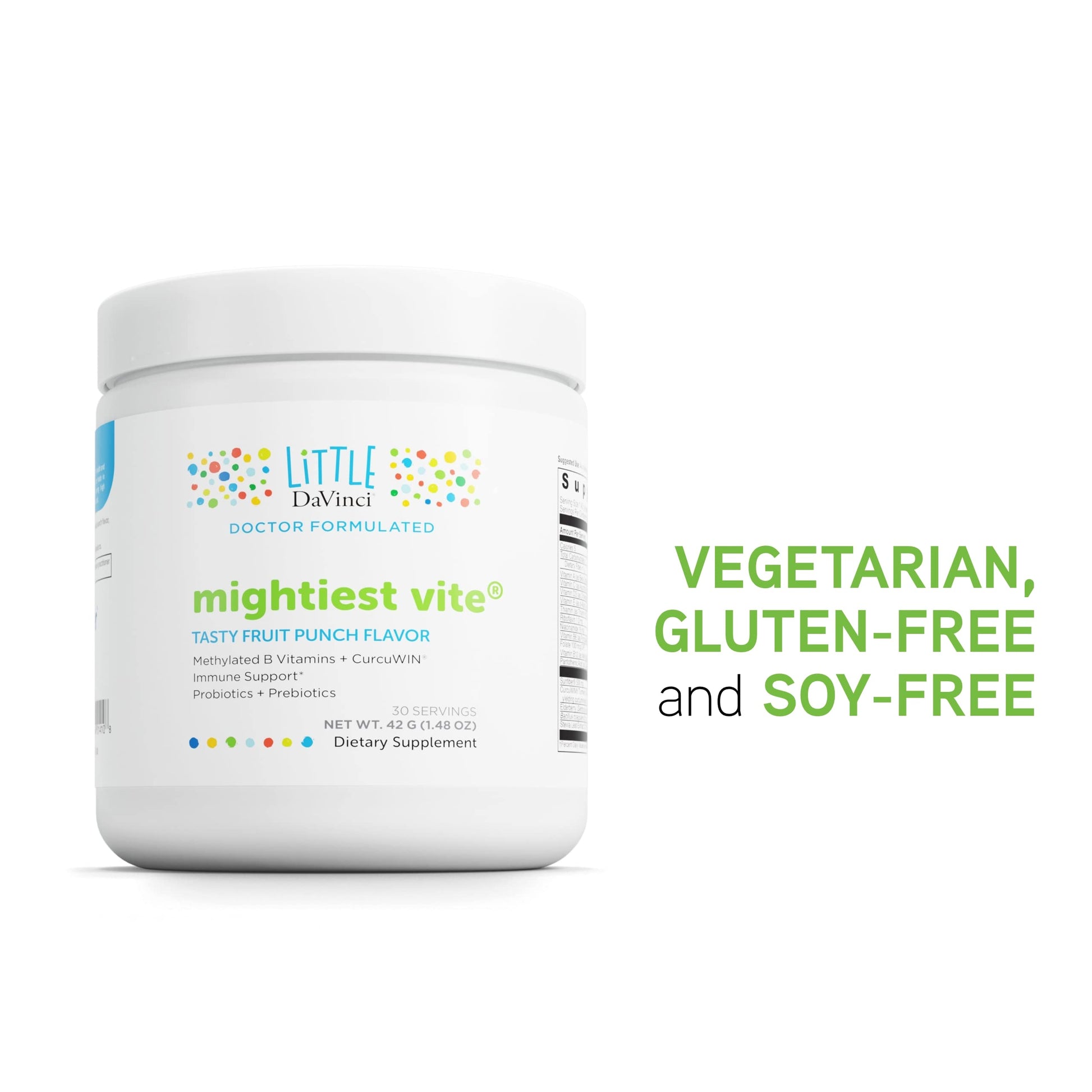 Multivitamínico con vitaminas C y D3.