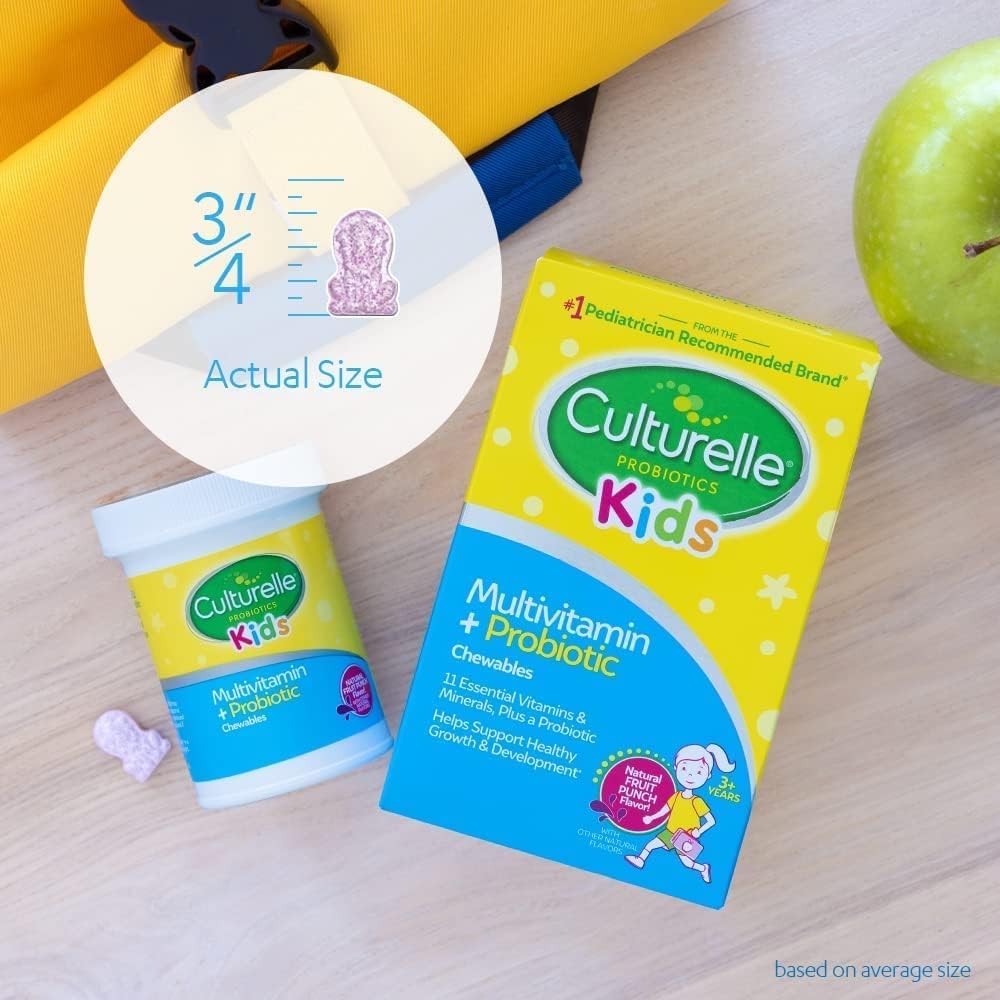 Multivitamínicos Culturelle con 11 vitaminas