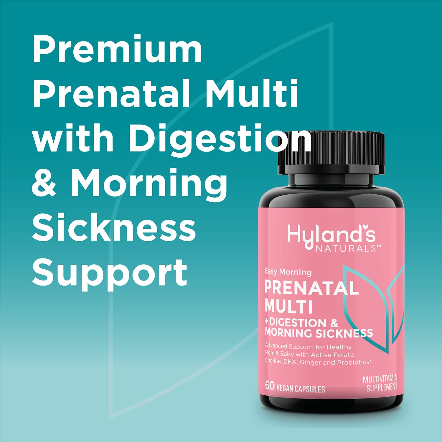 Multivitamínicos Hyland's con folato activo y DHA de algas