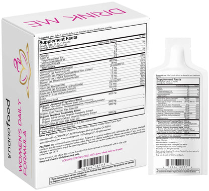 Multivitamins Liquid Supplement Sachets for Women