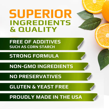 Muscle Food Labs vitamina C zinc capsulas fáciles de tragar
