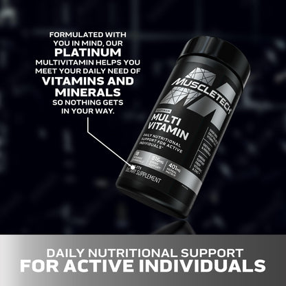 MuscleTech Platinum con vitaminas y minerales