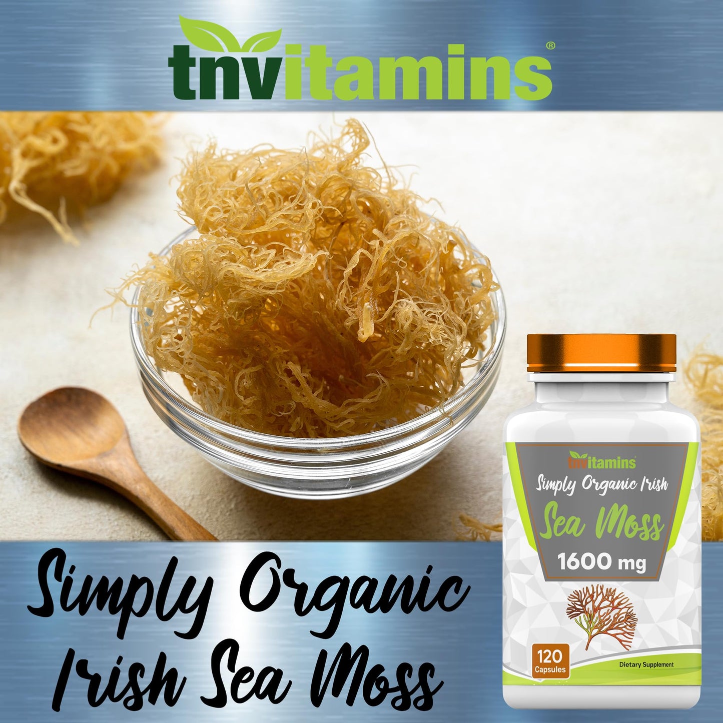 Musgo Marino Simply Organic vista frontal