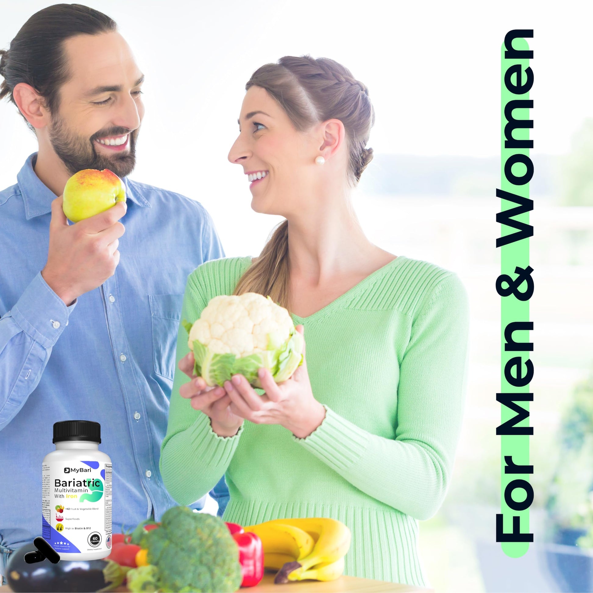MyBari multivitaminas para hombres y mujeres