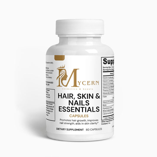 Frasco Mycern suplemento para cabello piel y uñas con biotina