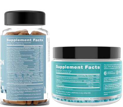 Myo-Inositol y D-Chiro Inositol en polvo para ciclo regular