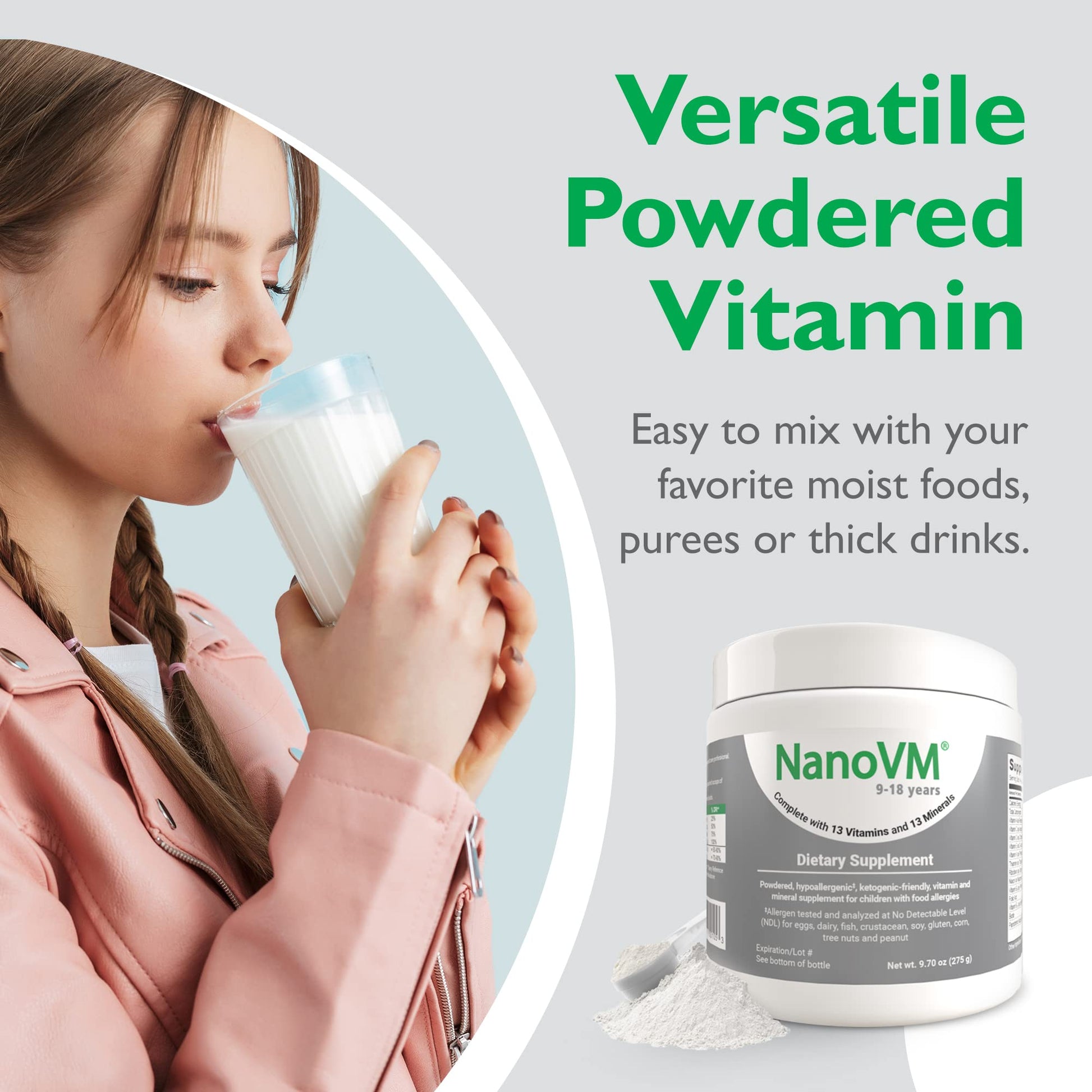 NanoVM multivitamínico para dietas cetogénicas