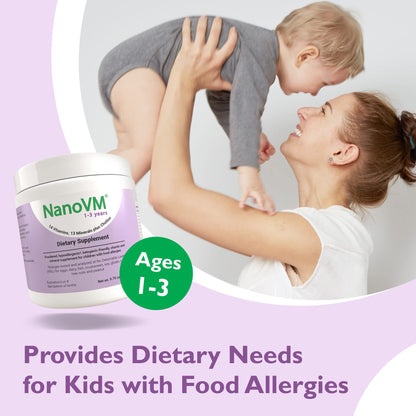 NanoVM multivitamínico en polvo seguro para niños