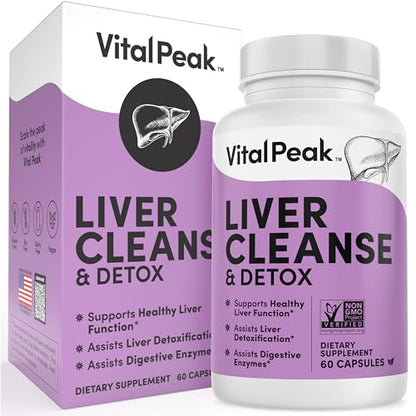 NATION HEALTH MD Hair Switch y Vital Peak Liver Cleanse detalle