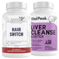 Paquete NATION HEALTH MD Hair Switch y Vital Peak Liver Cleanse