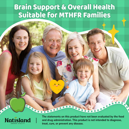 NATISLAND suplemento para salud cerebral e inmunidad gomitas