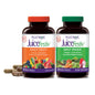 Frente del frasco de Natrol JuiceFestiv cápsulas de frutas y verduras