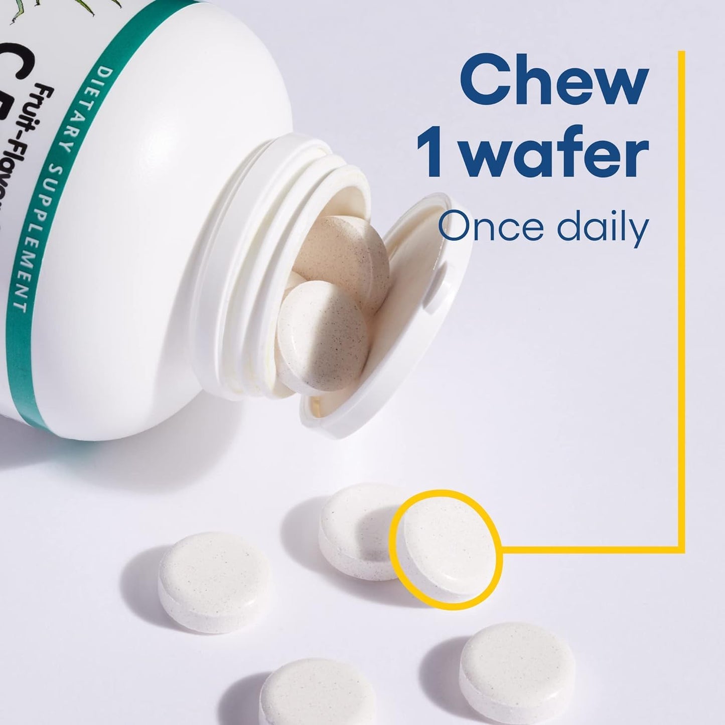 Natural Factors suplemento vitamina c masticable paquete