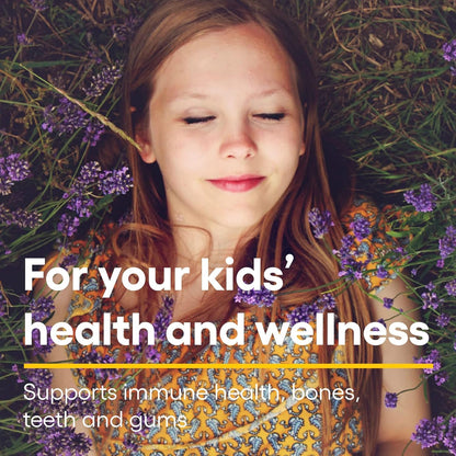 Natural Factors vitamina c masticable soporte inmunológico infantil