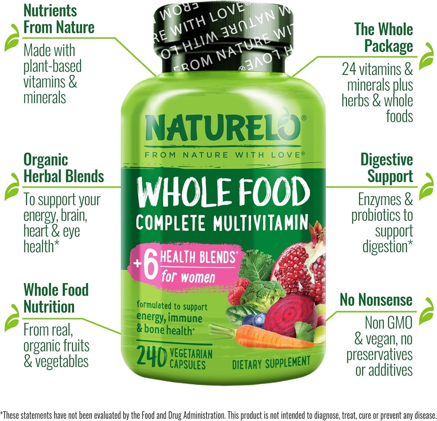 naturelo multivitaminas apoyo para salud del corazón