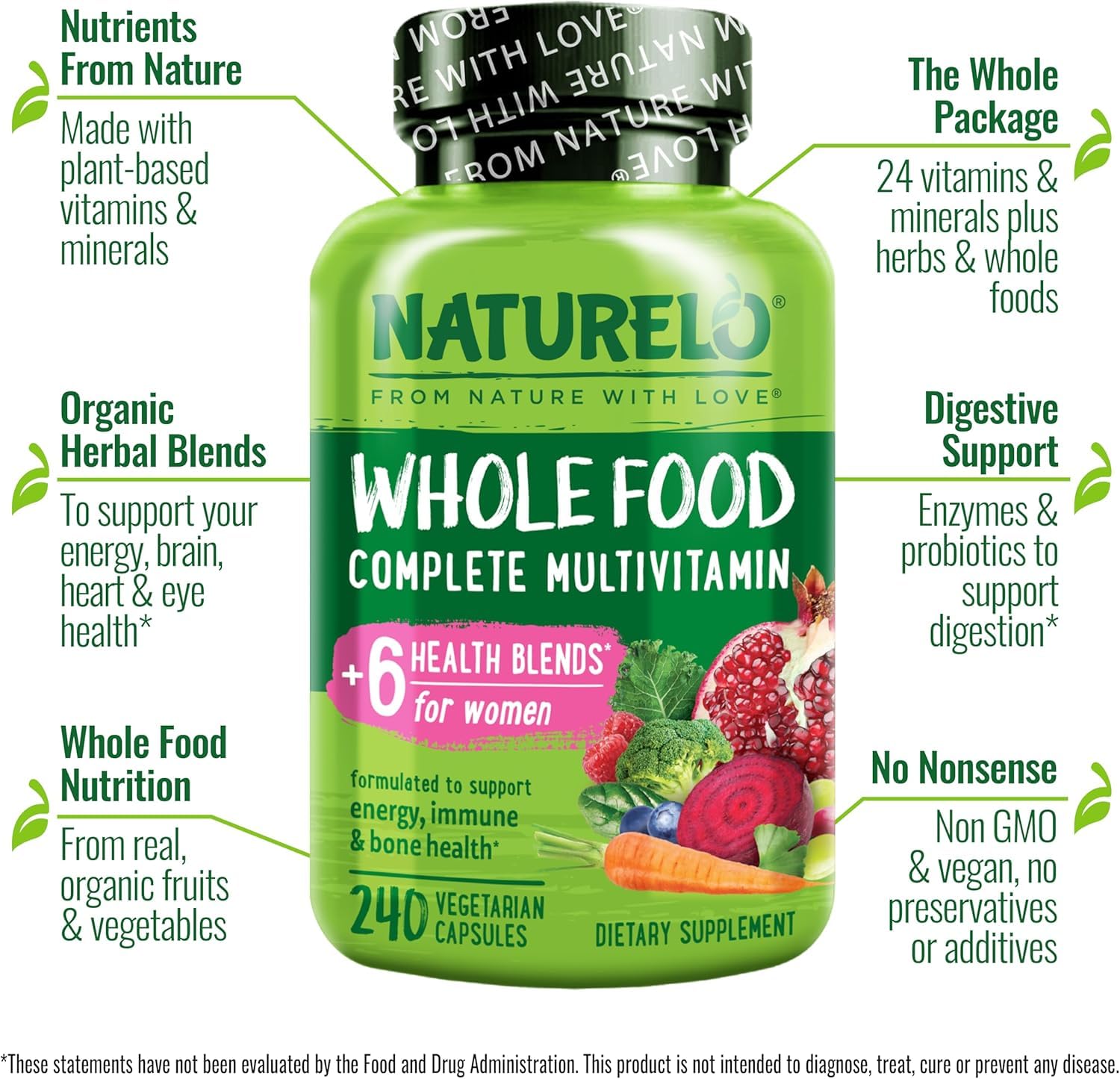 naturelo multivitaminas apoyo para salud del corazón
