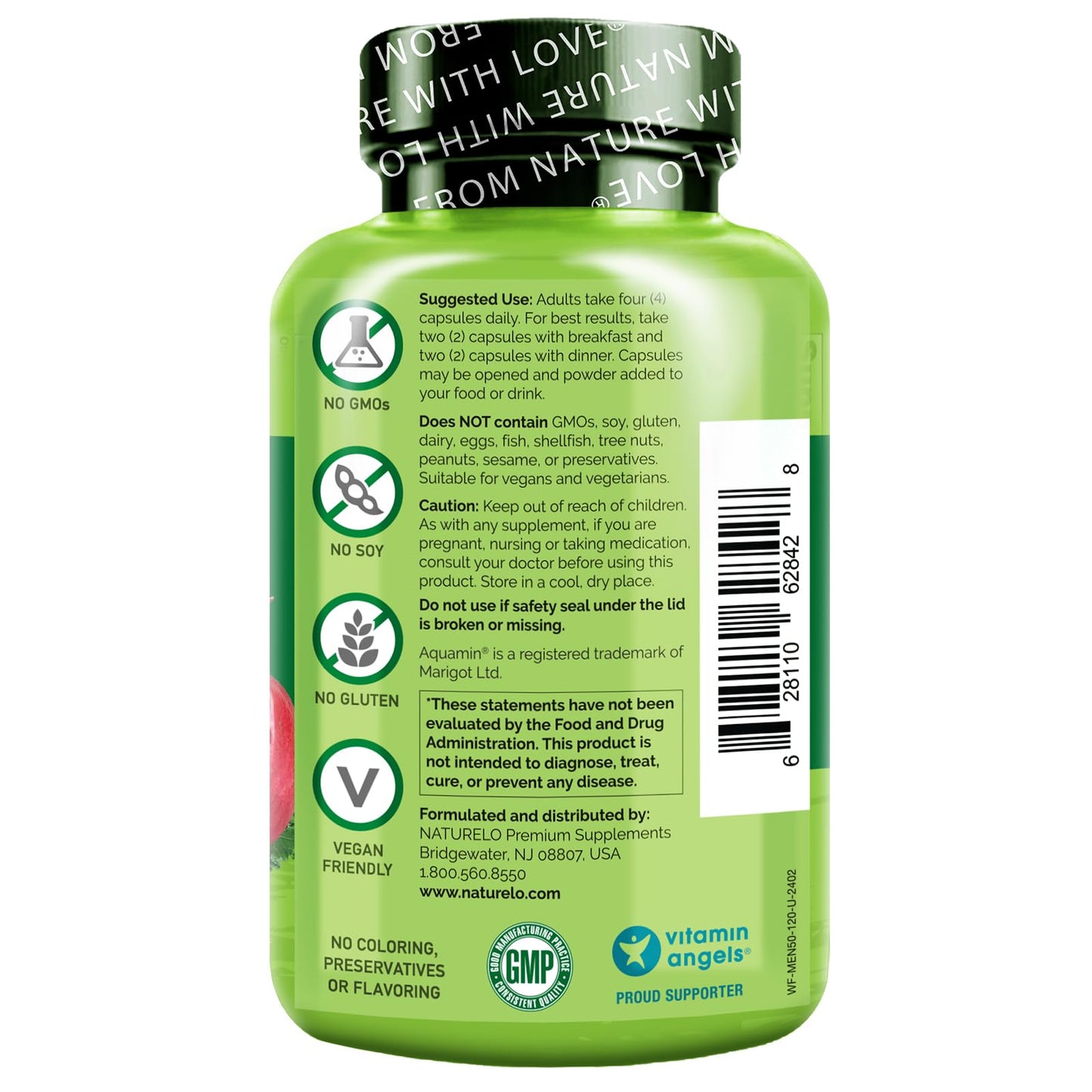 NATURELO multivitamina suplementación completa