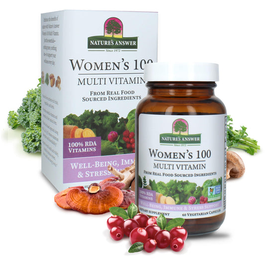 Nature's Answer multivitamina para mujeres 100 cápsulas vegetarianas