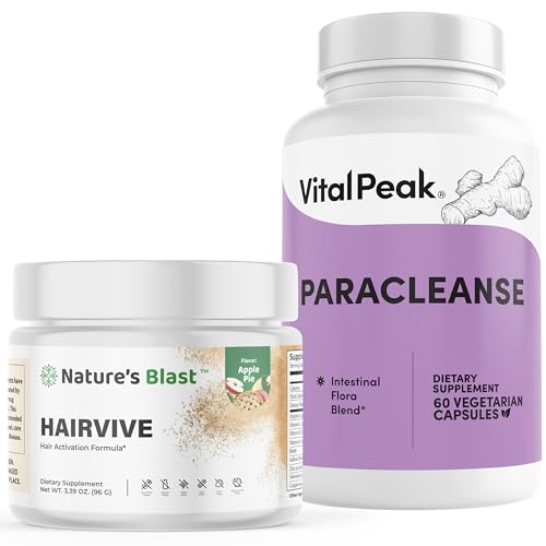 Paquete NATURES BLAST HairVive y Vital Peak Paracleanse