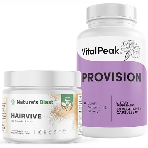 Paquete NATURES BLAST HairVive y Vital Peak Provision