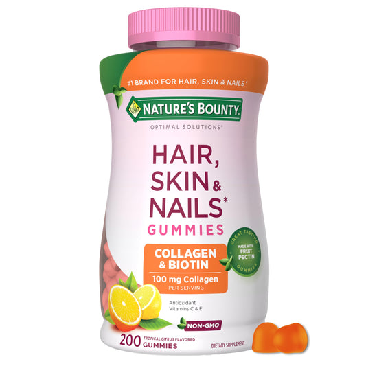 Gomitas Nature's Bounty colágeno y biotina para cabello y piel