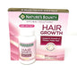 Botella Nature's Bounty suplemento crecimiento capilar 90 cápsulas