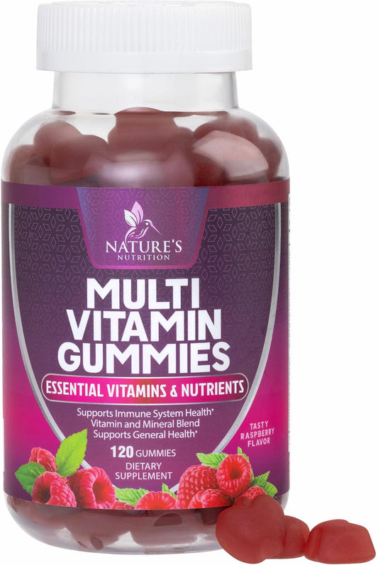 Nature's Nutrition Gomitas multivitaminas - frasco 120 unidades