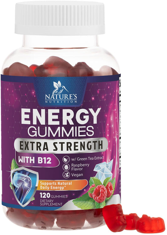 Nature's Nutrition gomitas vitamina b12 1000 mcg envase