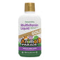 Botella Natures Plus Animal Parade Gold multivitamínico líquido para niños sabor baya tropical