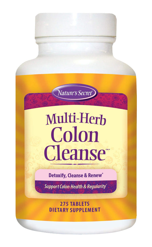Frasco de Nature's Secret limpieza colon y salud digestiva
