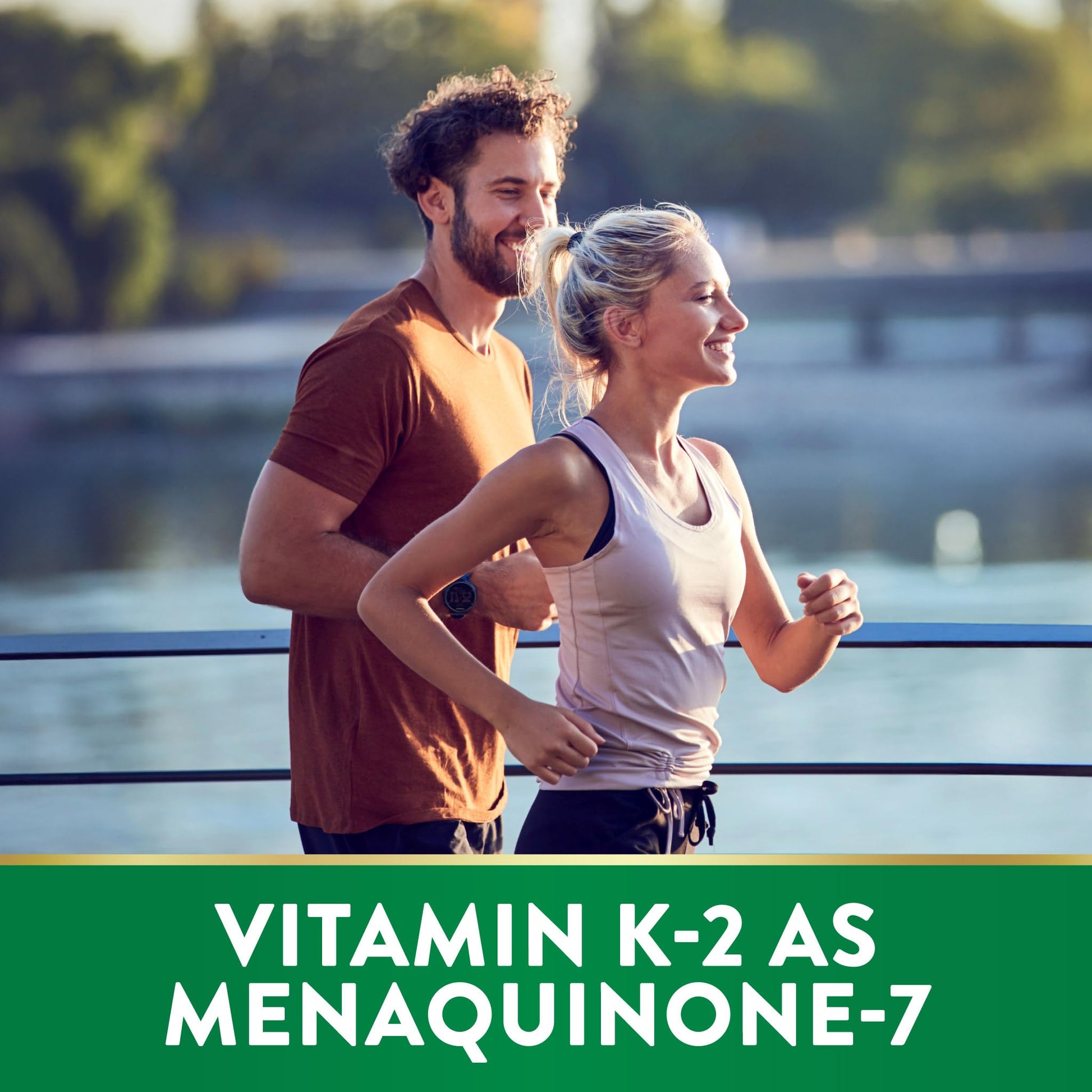 Etiqueta de información del suplemento vitamina K2 Nature's Truth