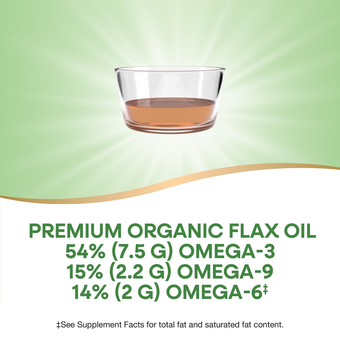 Nature's Way aceite de lino procedente natural.