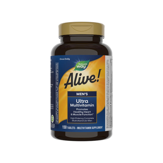 Nature's Way Alive! frasco de multivitamínico diario para hombres