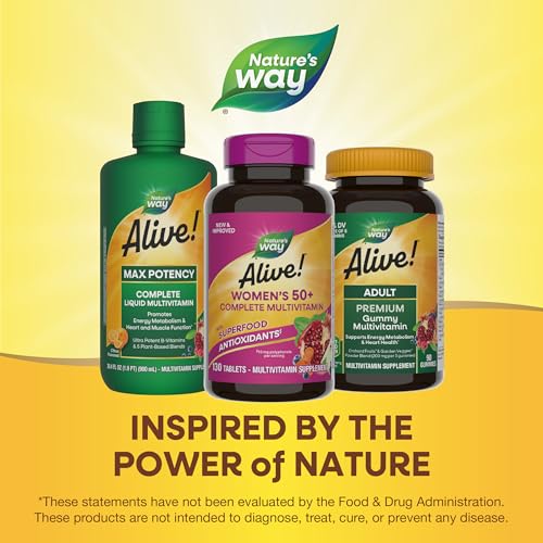 Nature's Way inspiración naturaleza multivitaminas