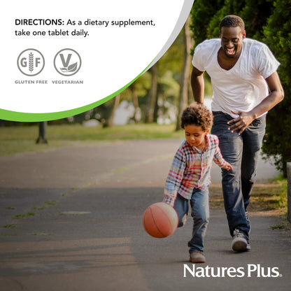 NaturesPlus multivitamin en uso