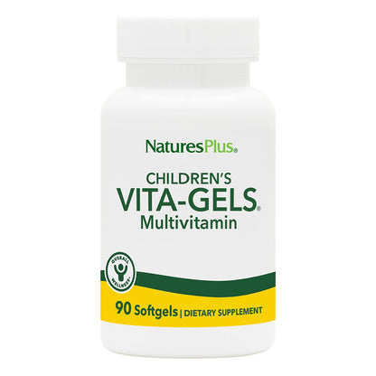 NaturesPlus Multivitaminas para Niños Vita-Gels paquete