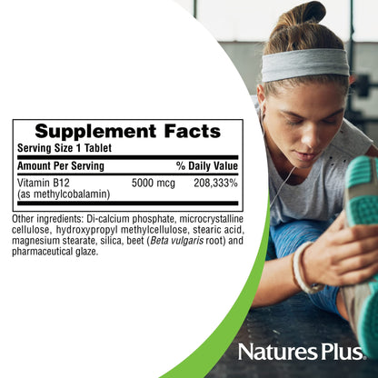 Natures Plus Shot-O-B12 para memoria y energía